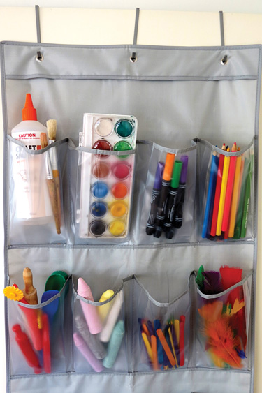10 Ways to Store Kids Art Materials